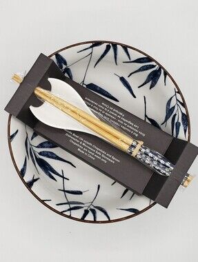 SH Home Ceramic Ramen Noodle Bowl